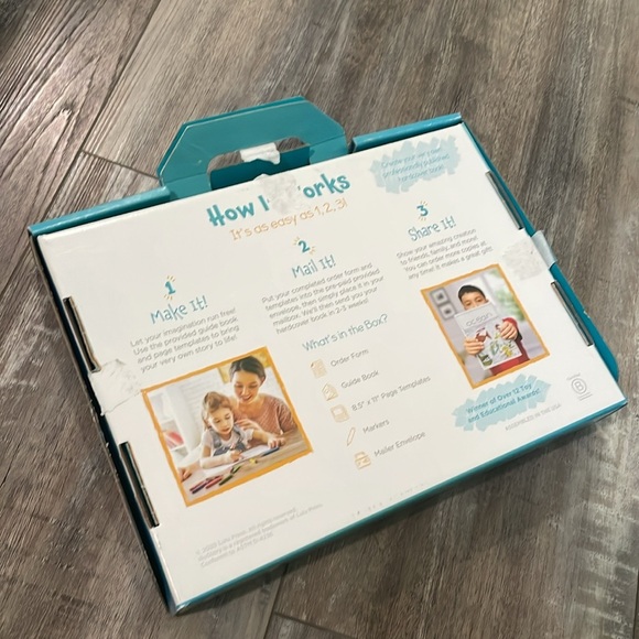 Lulu Jr. Illustory Book Making Kit Multicolor New - Picture 5 of 5